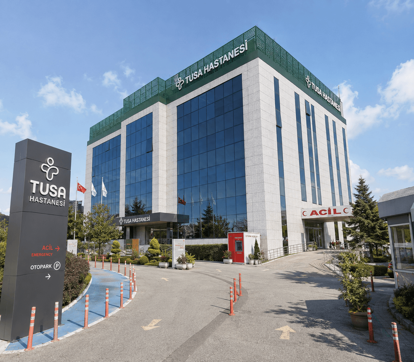 TUSA Hastanesi dış cephe